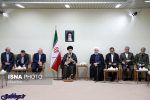 دیدار رئیسجمهور و اعضای هیئت دولت با مقام معظم رهبری